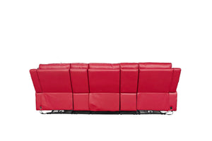 Tosvian Cinema Sofa Red 3 Seater