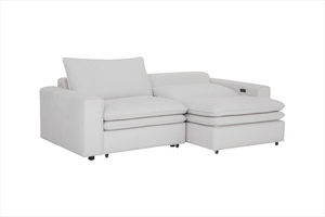 Tosvian Cloud Ivory Electric Sofa