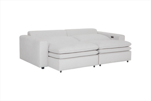 Tosvian Cloud Ivory Electric Sofa