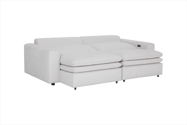 Tosvian Cloud Ivory Electric Sofa