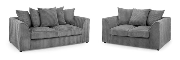 Trevano Sofa Grey 3+2 Set