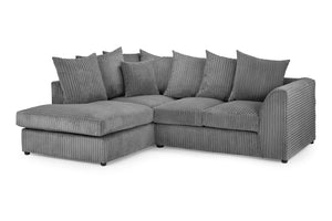 Trevano Sofa Grey Left Hand Facing Corner