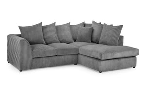 Trevano Sofa Grey Right Hand Facing Corner