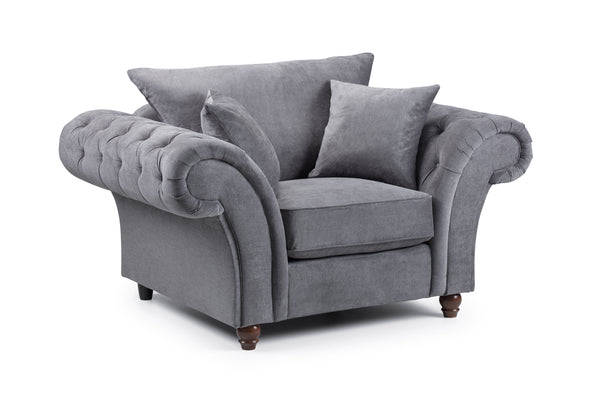 Velcrest Fullback Sofa Grey Armchair
