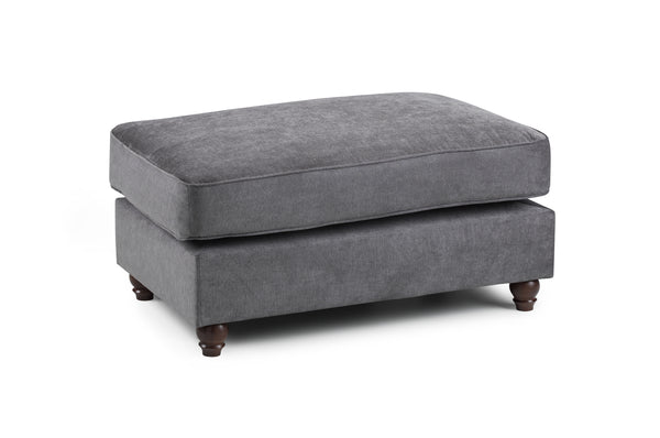 Velcrest Fullback Sofa Grey Footstool