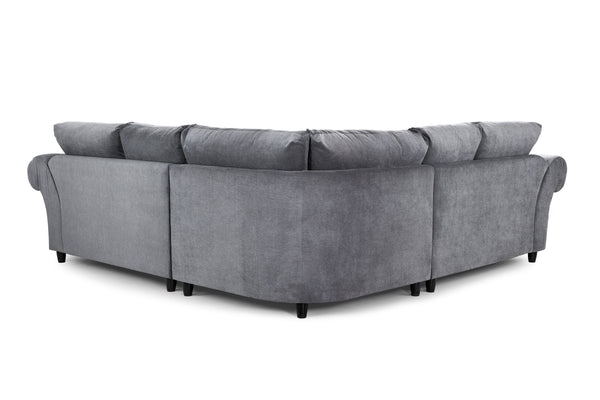 Velcrest Fullback Sofa Grey Large Corner