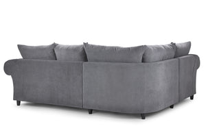 Velcrest Fullback Sofa Grey Right Hand Facing Corner