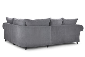 Velcrest Fullback Sofa Grey Right Hand Facing Corner