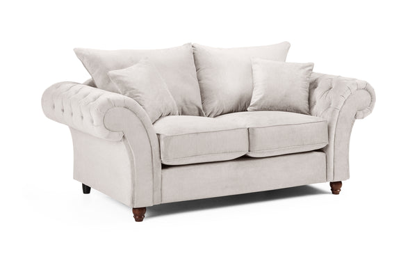 Velcrest Fullback Sofa Stone 2 Seater