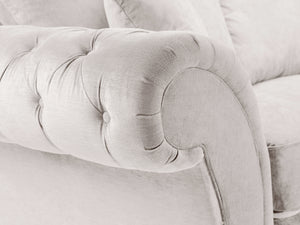 Velcrest Fullback Sofa Stone 2 Seater