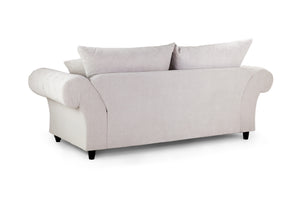 Velcrest Fullback Sofa Stone 3 Seater