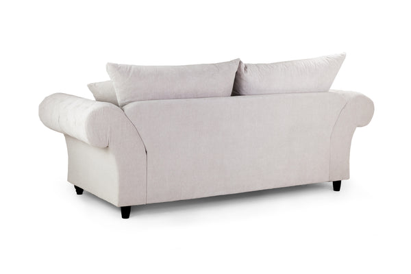 Velcrest Fullback Sofa Stone 3 Seater
