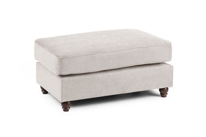 Velcrest Fullback Sofa Stone Footstool