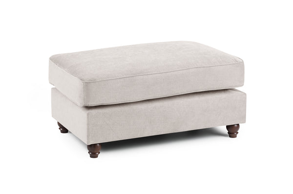 Velcrest Fullback Sofa Stone Footstool