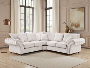 Velcrest Fullback Sofa Stone Large Corner