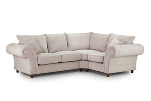 Velcrest Fullback Sofa Stone Right Hand Facing Corner