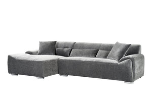 Vellaro Sofa Charcoal Left Hand