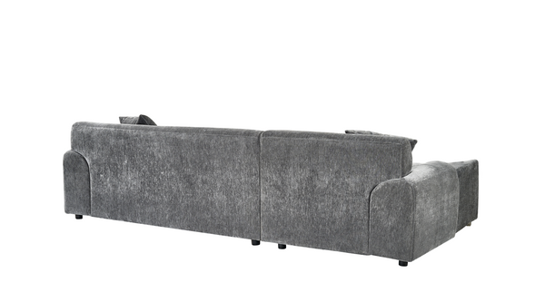 Vellaro Sofa Charcoal Right Hand