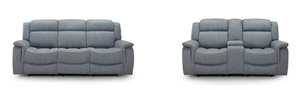 Velmorra Recliner Sofa Grey 3+2 Set