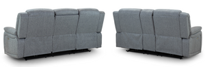 Velmorra Recliner Sofa Grey 3+2 Set