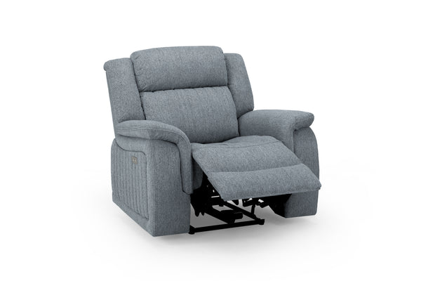 Velmorra Recliner Sofa Grey Armchair