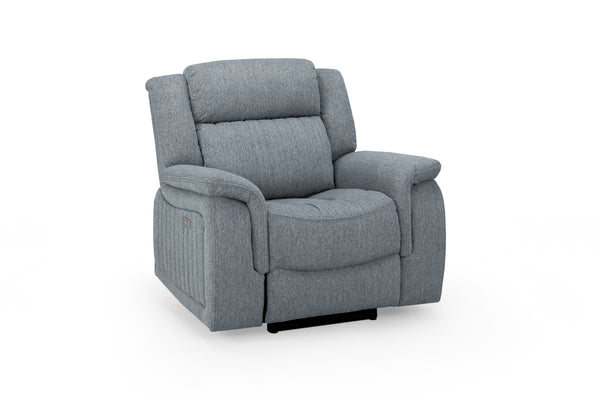 Velmorra Recliner Sofa Grey Armchair