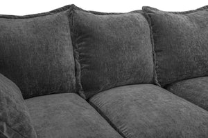 Velora Sofa Grey Large Corner