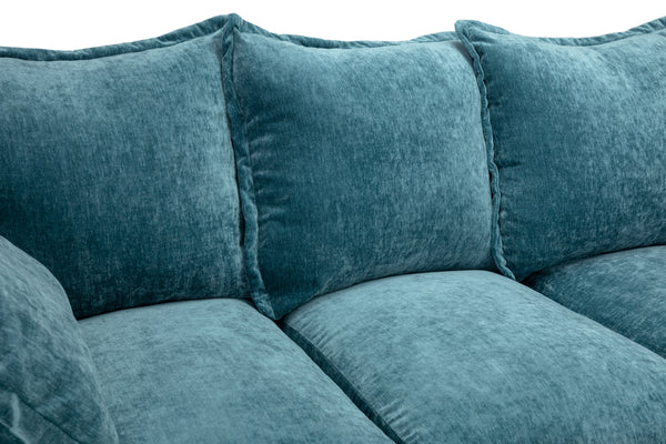 Velora Sofa Teal Large Corner