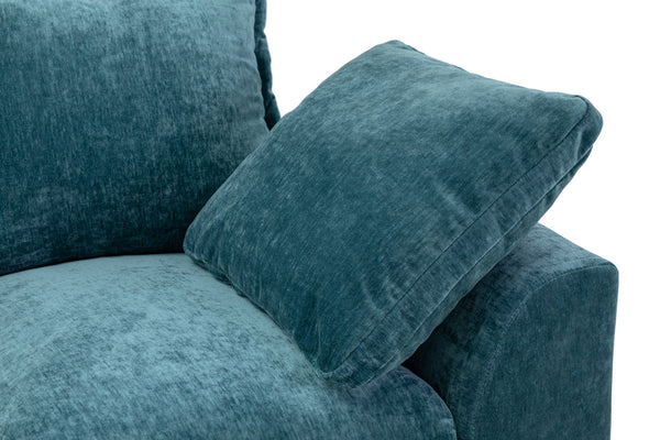 Velora Sofa Teal Large Corner