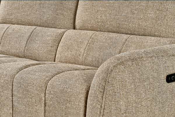 Vittara Electric Recliner Sofa Mocha Left Hand